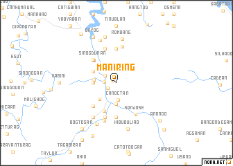 map of Maniring