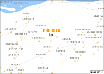 map of Manirito