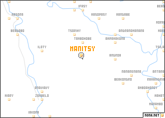 map of Manitsy