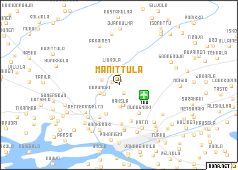 map of Manittula