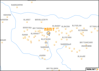 map of Ma‘nīt