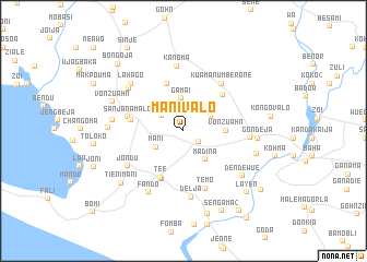 map of Manivalo