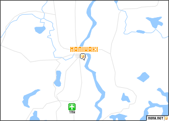 map of Maniwaki