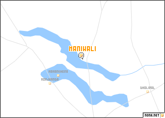 map of Māniwāli