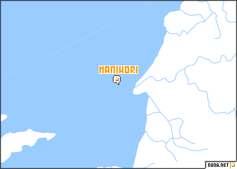 map of Maniwori