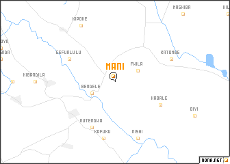 map of Mani