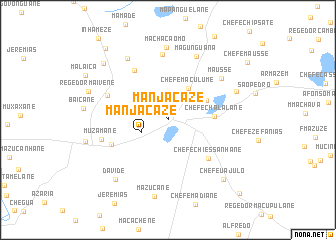 map of Manjacaze