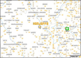 map of Manjaffa