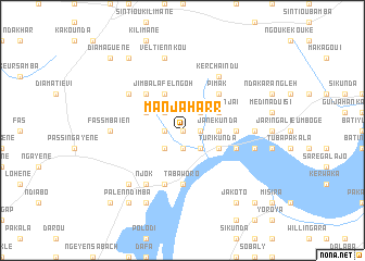 map of Manjaharr