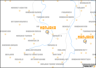 map of Manjaka