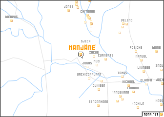 map of Manjane