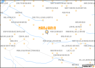 map of Manjarín