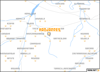 map of Manjarrés