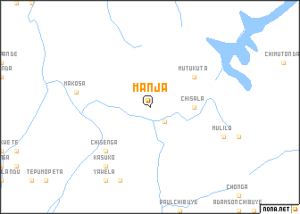 map of Manja