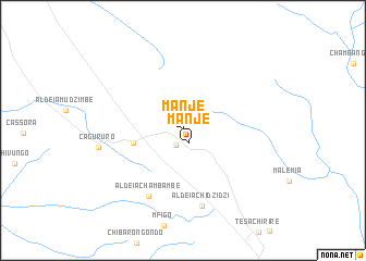 map of Manje