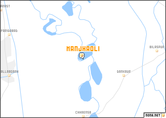 map of Manjhāoli