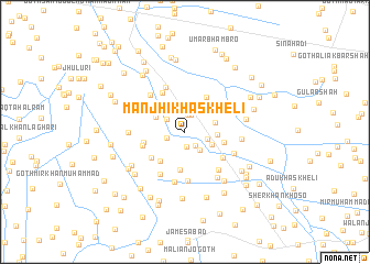 map of Mānjhi Khāskheli