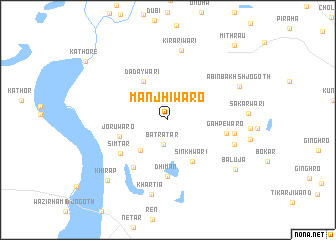 map of Mānjhīwāro