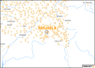 map of Manjhola