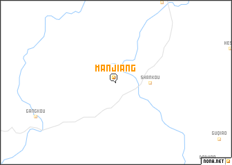 map of Manjiang