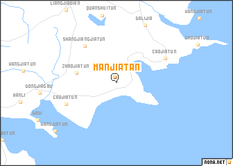 map of Manjiatan
