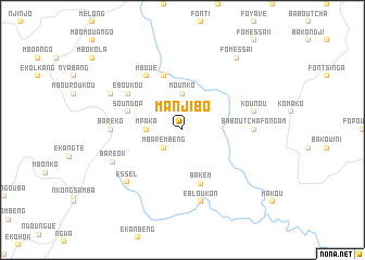 map of Manjibo