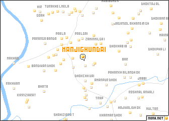 map of Manji Ghundai