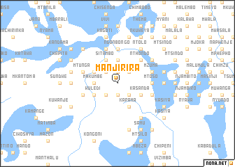 map of Manjirira