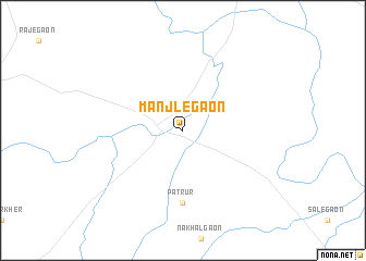 map of Manjlegaon