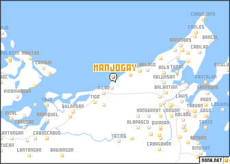 map of Manjogay