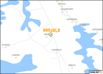 map of Manjolo