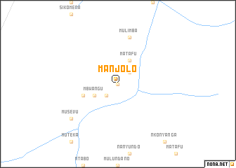 map of Manjolo