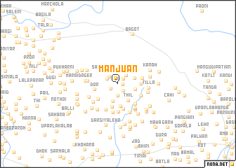 map of Mānjuān