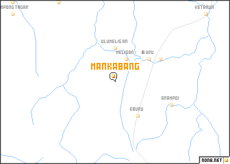 map of Mankabang