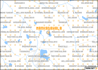 map of Mankadawala