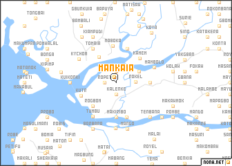 map of Mankaia