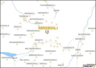 map of Mankai Kili