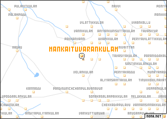 map of Mankaituvarankulam