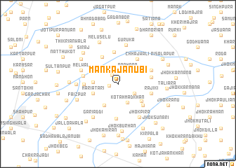 map of Mānka Janūbi