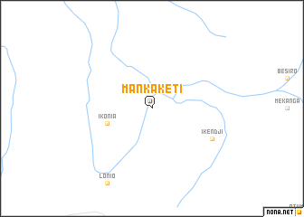 map of Mankaketi