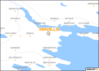 map of Mankallio