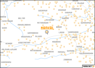 map of Mānkal