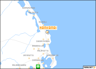 map of Mankanai