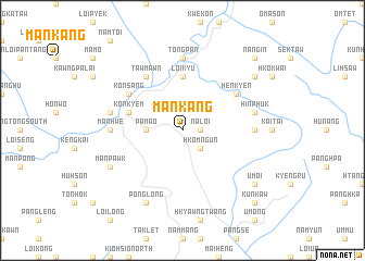 map of Mān Kang