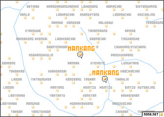 map of Mān Kang