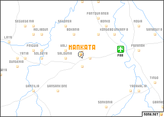 map of Mankata