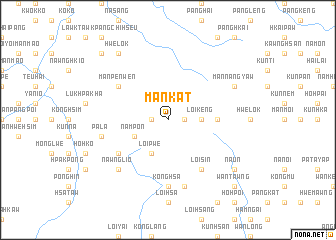 map of Mankat