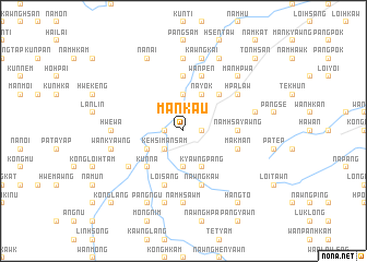 map of Mān-kau