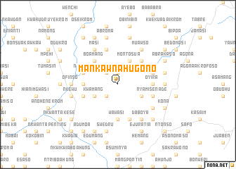 map of Mankawnahugono