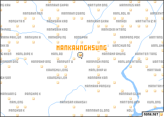 map of Mān Kawnghsung